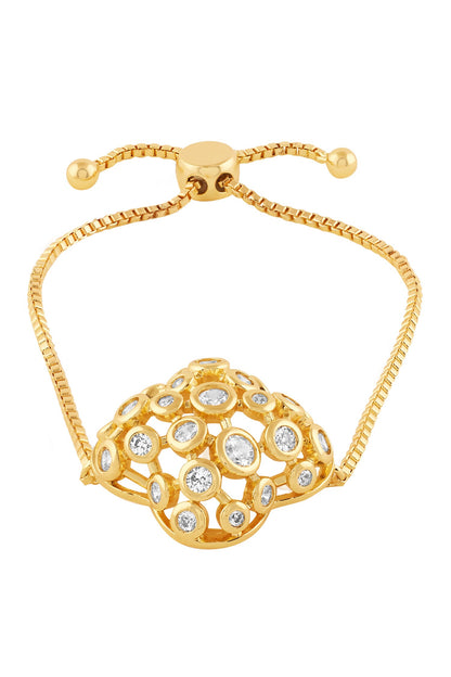 18Kt Gold Plated Norte Bolo Bracelet 