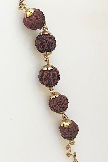 Rudraksha Beaded Bracelet 