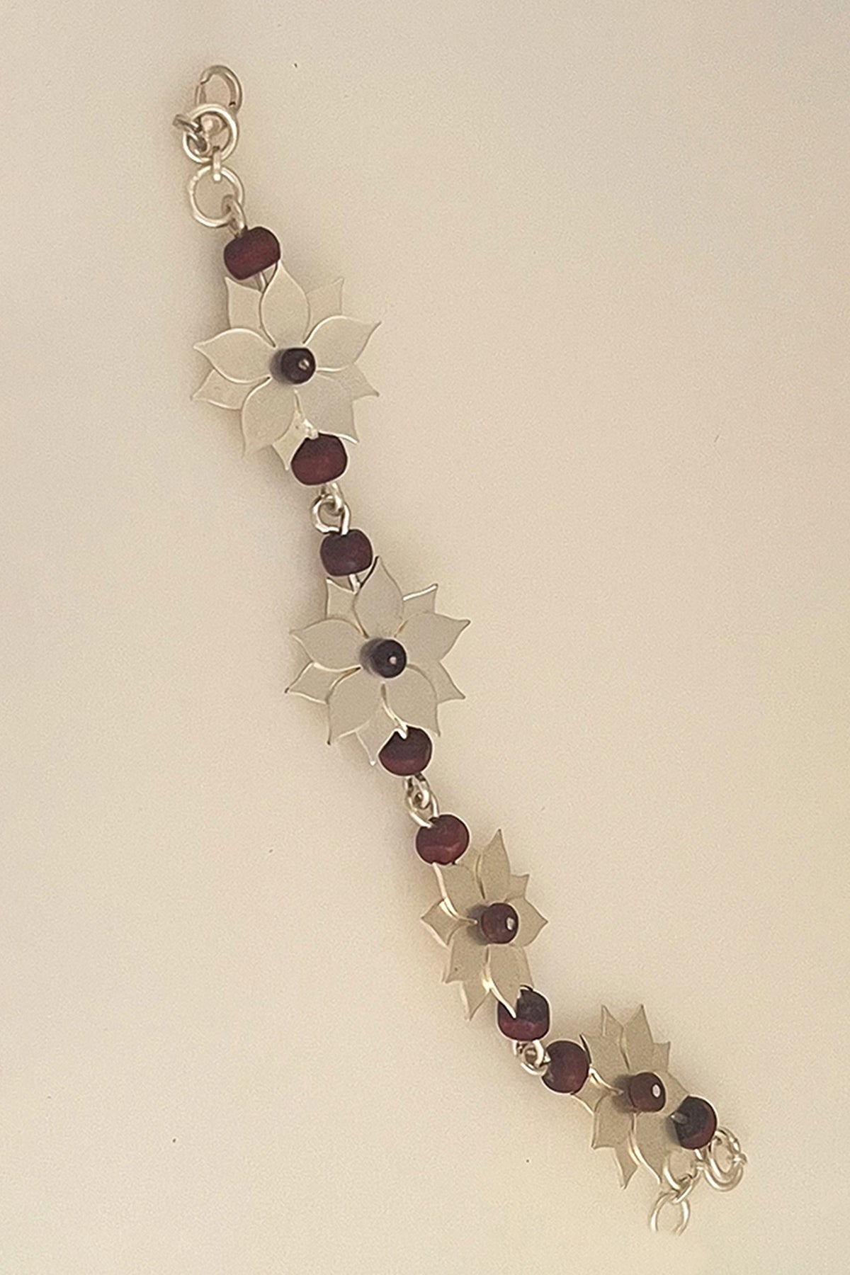 Wrap Around Flower Bracelet 