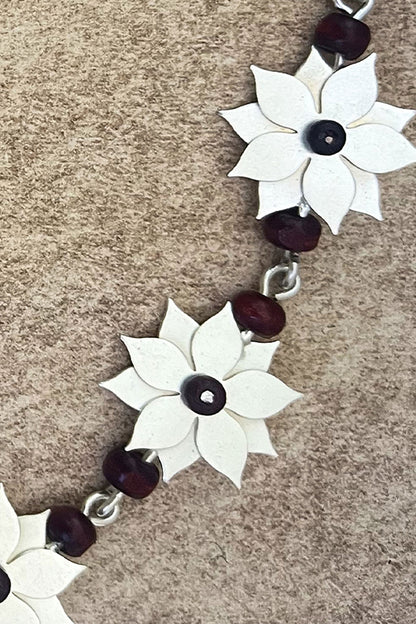 Wrap Around Flower Bracelet 
