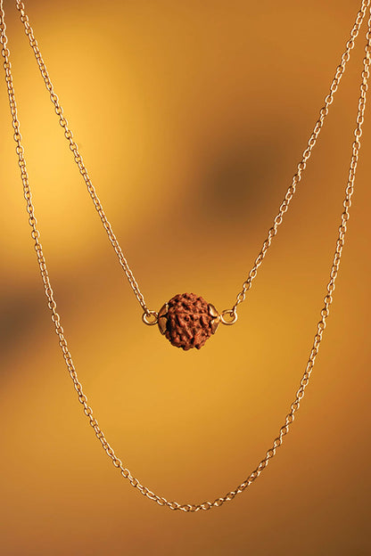 Rudraksha Flower Layered Necklace 