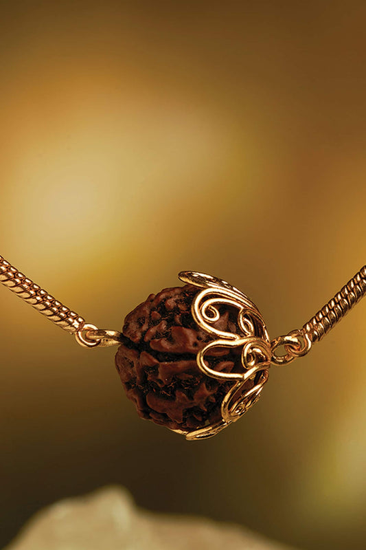 Rudraksha Centre Choker Necklace 