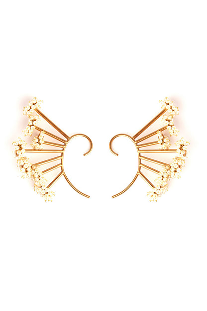 Pearl Bunch Ear Cuffs 