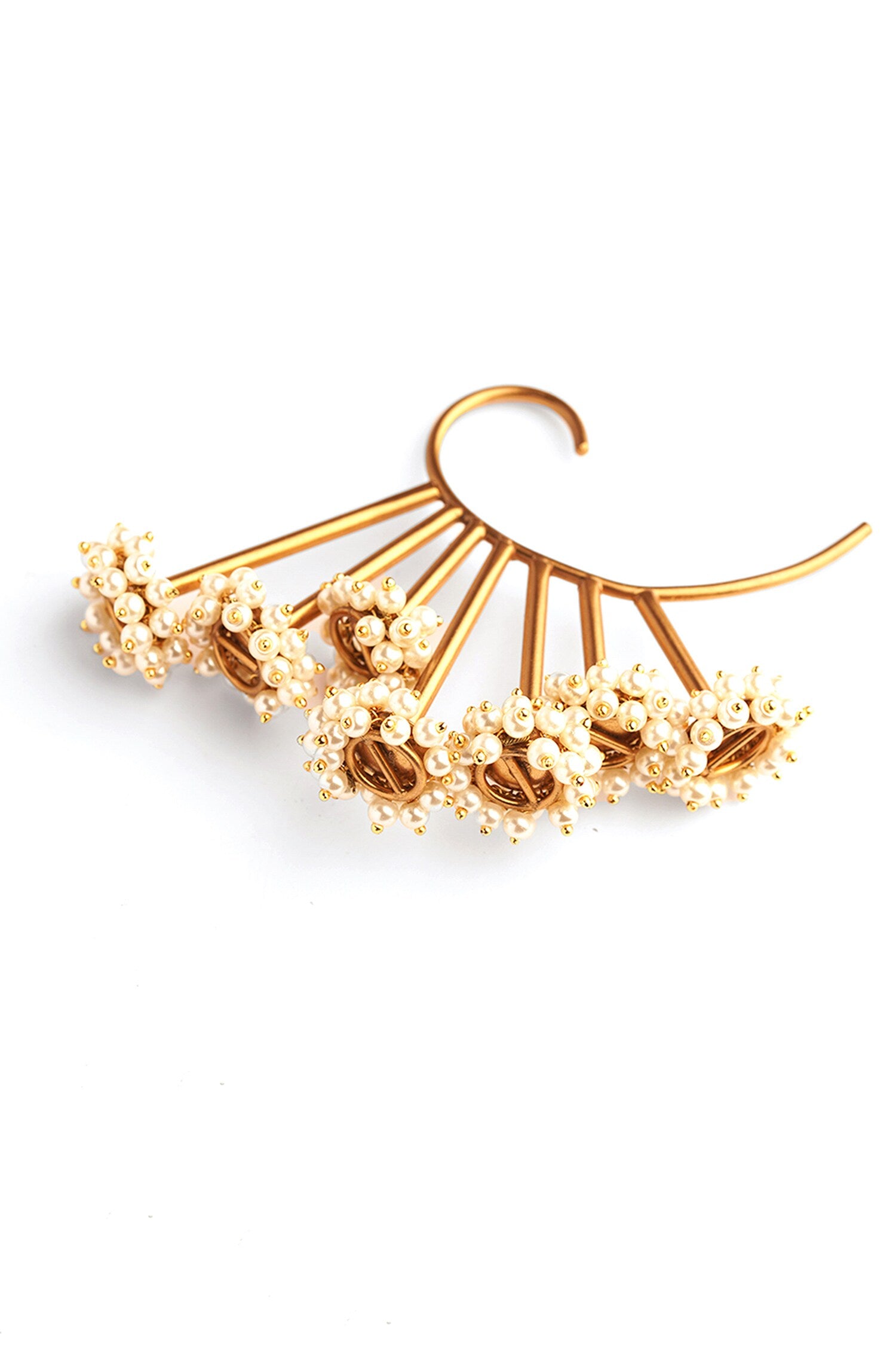 Pearl Bunch Ear Cuffs 