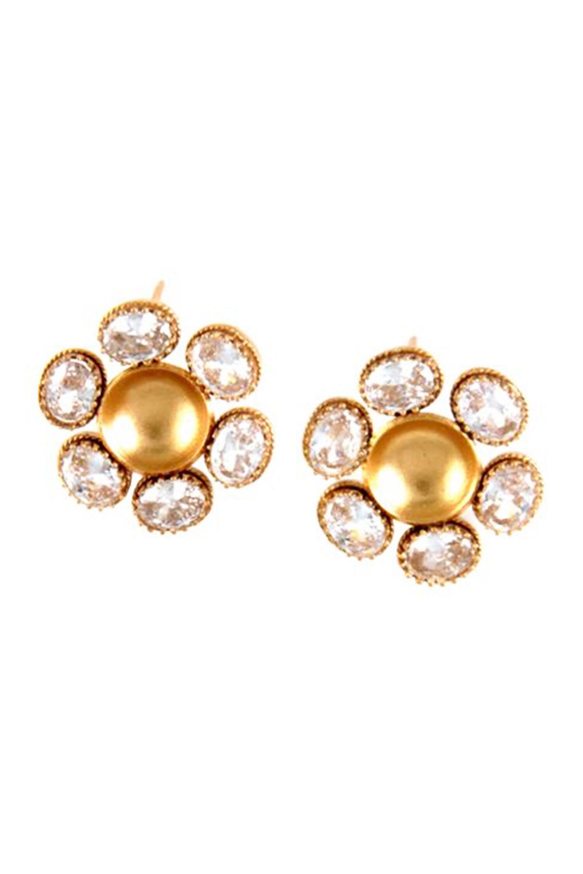 Katuri Center Floral Earrings 