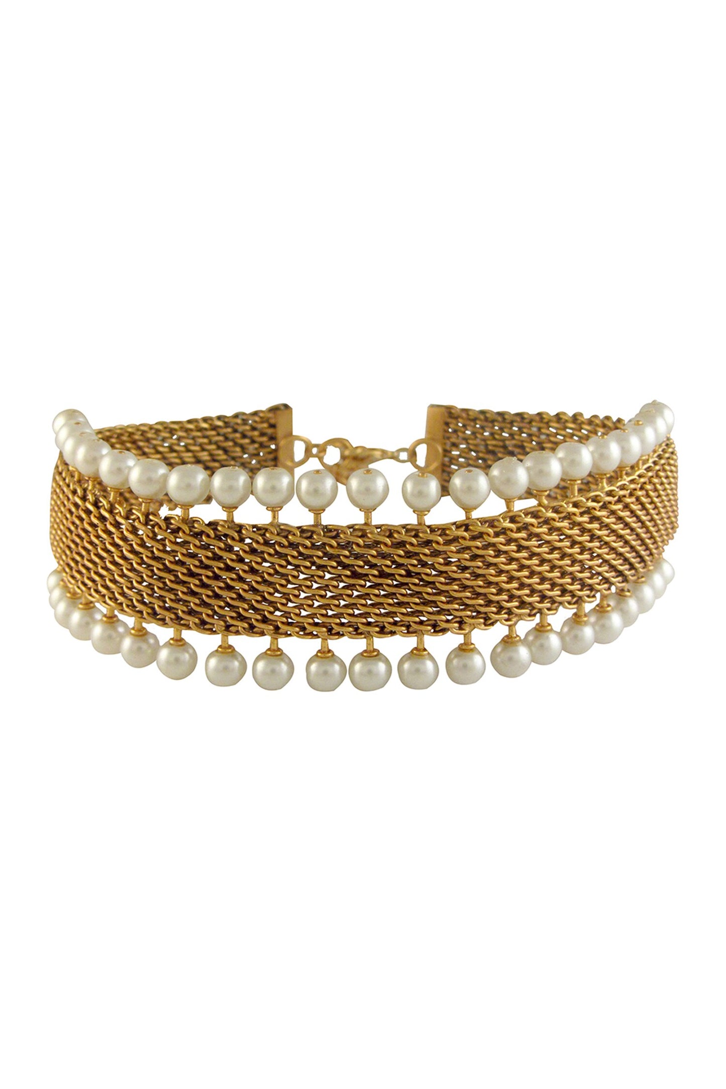 Mesh & Pearl Choker 