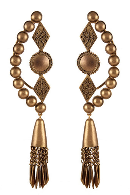 Chakra Kite Jhumka Drop Earcuffs 