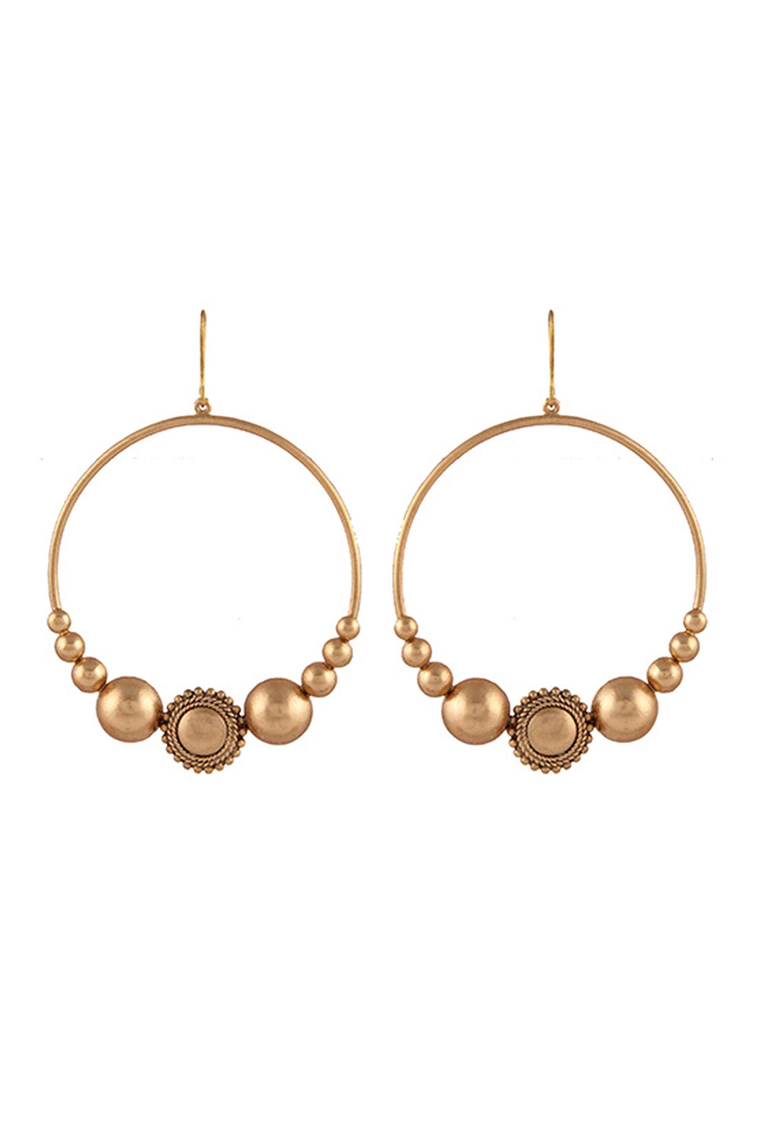 Mahi Chakra Hoop Earrings 