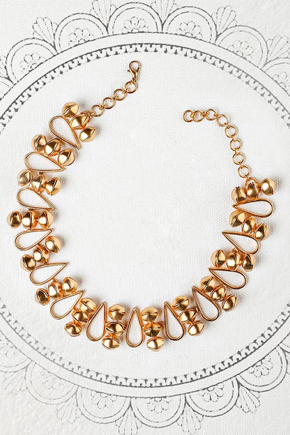 Open Petal Mogra Buds Necklace 