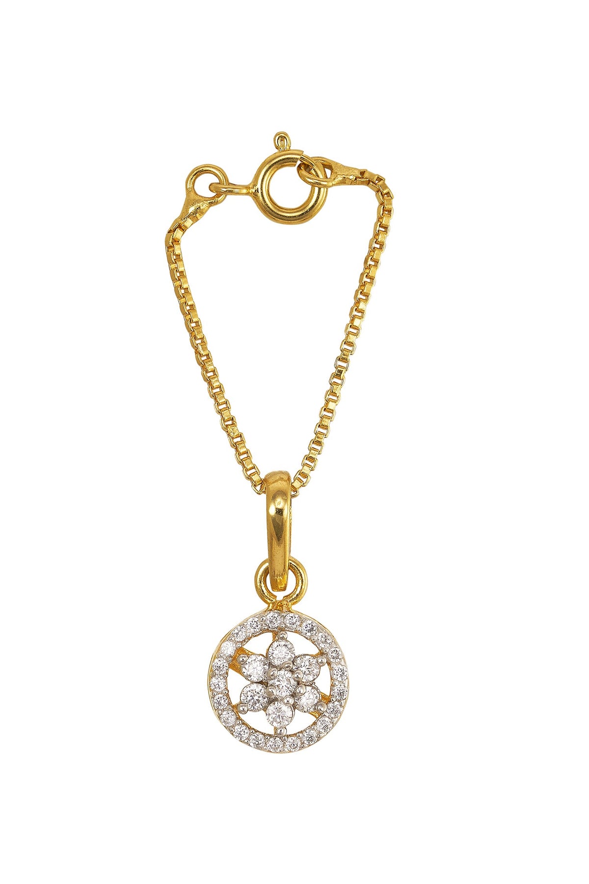 Dhruva CZ Stone Embellished Watch Charm 