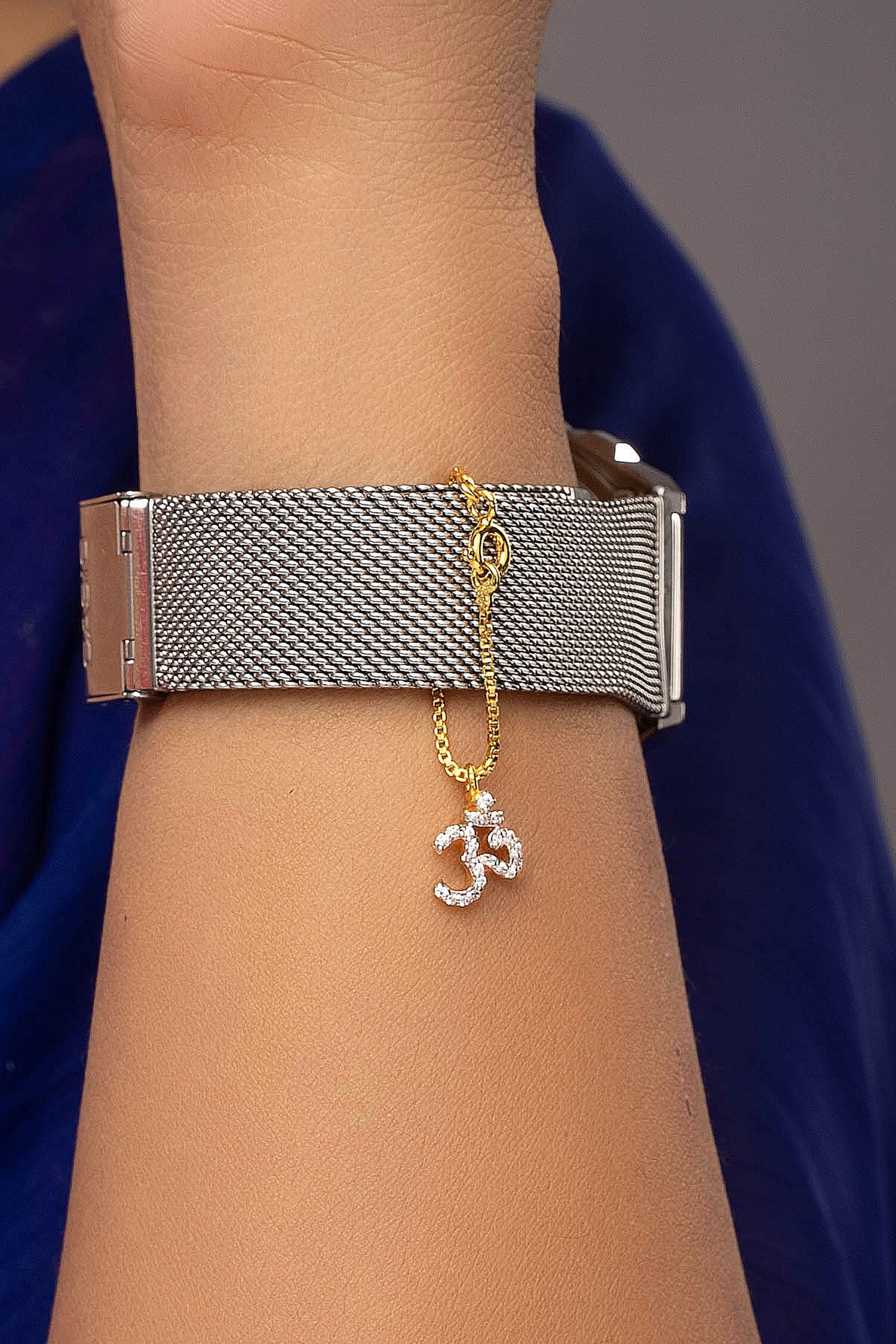 Om Charm Bracelet 