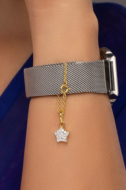 Tara Star Embellished Watch Charm 