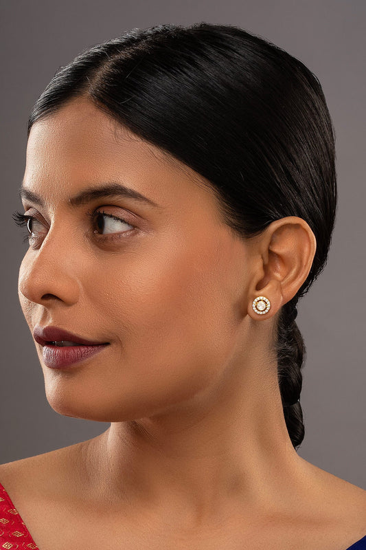 Moissanite Elara Stud Earrings 