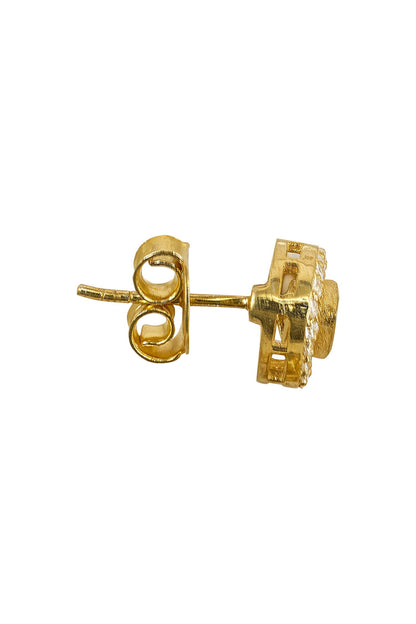 Zira Triangle Stud Earrings 