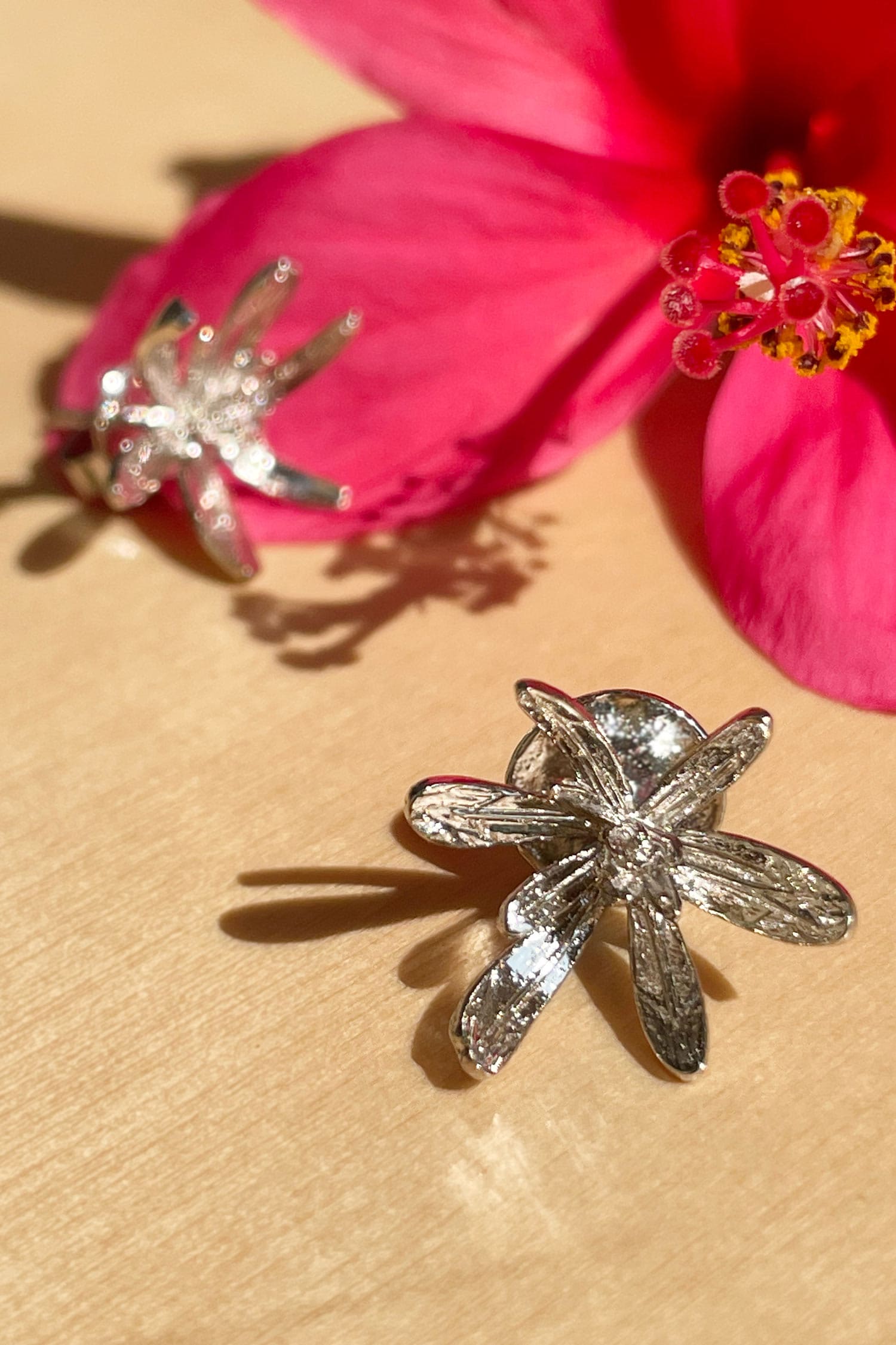 Fiore Mini Studs Silver 