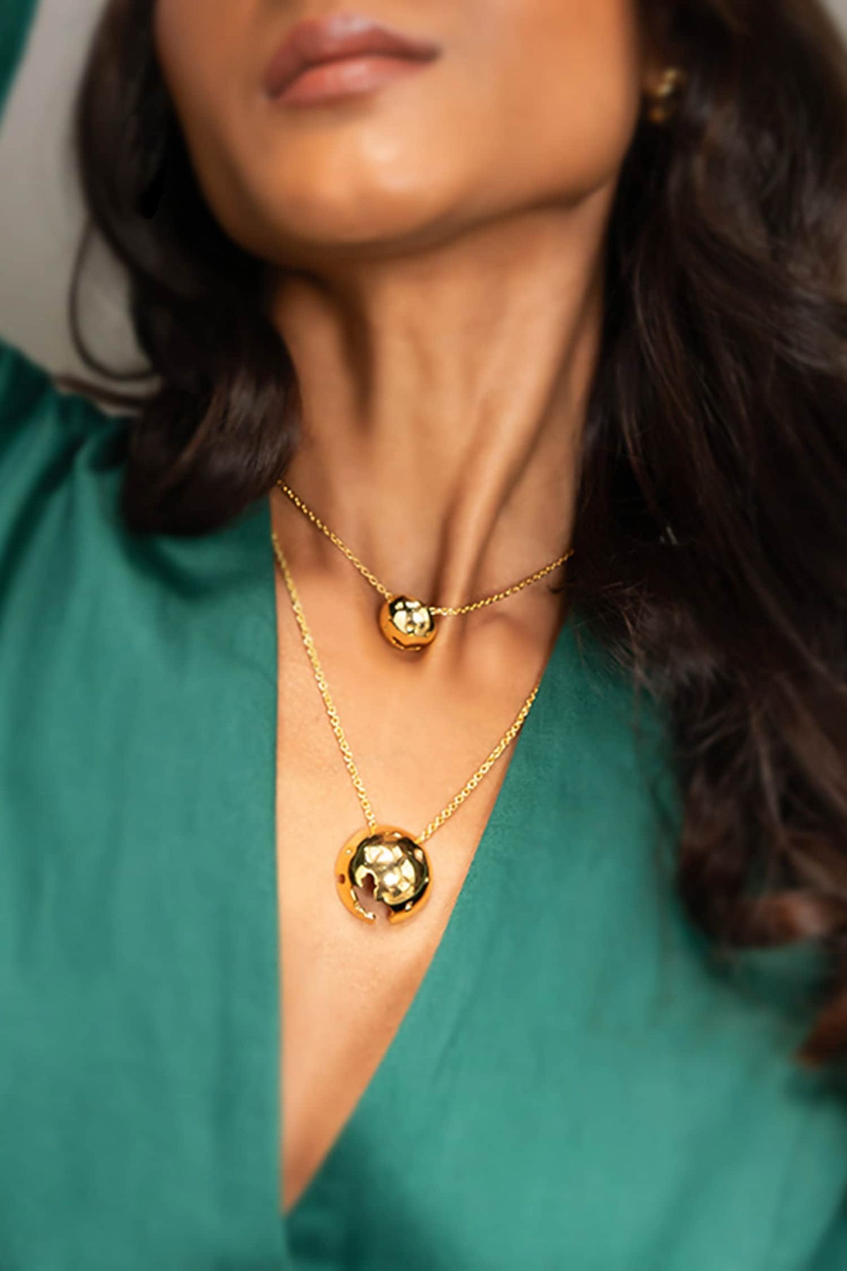 Pallas Gold Pendant 