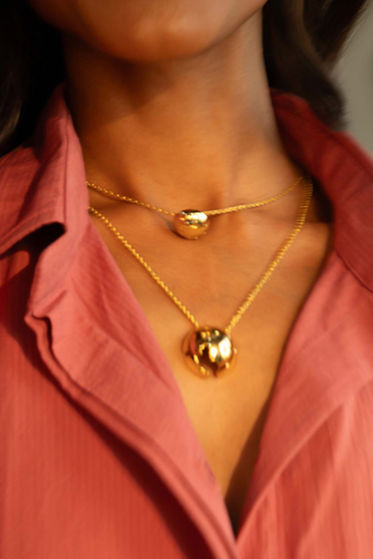 Pallas Gold Pendant 