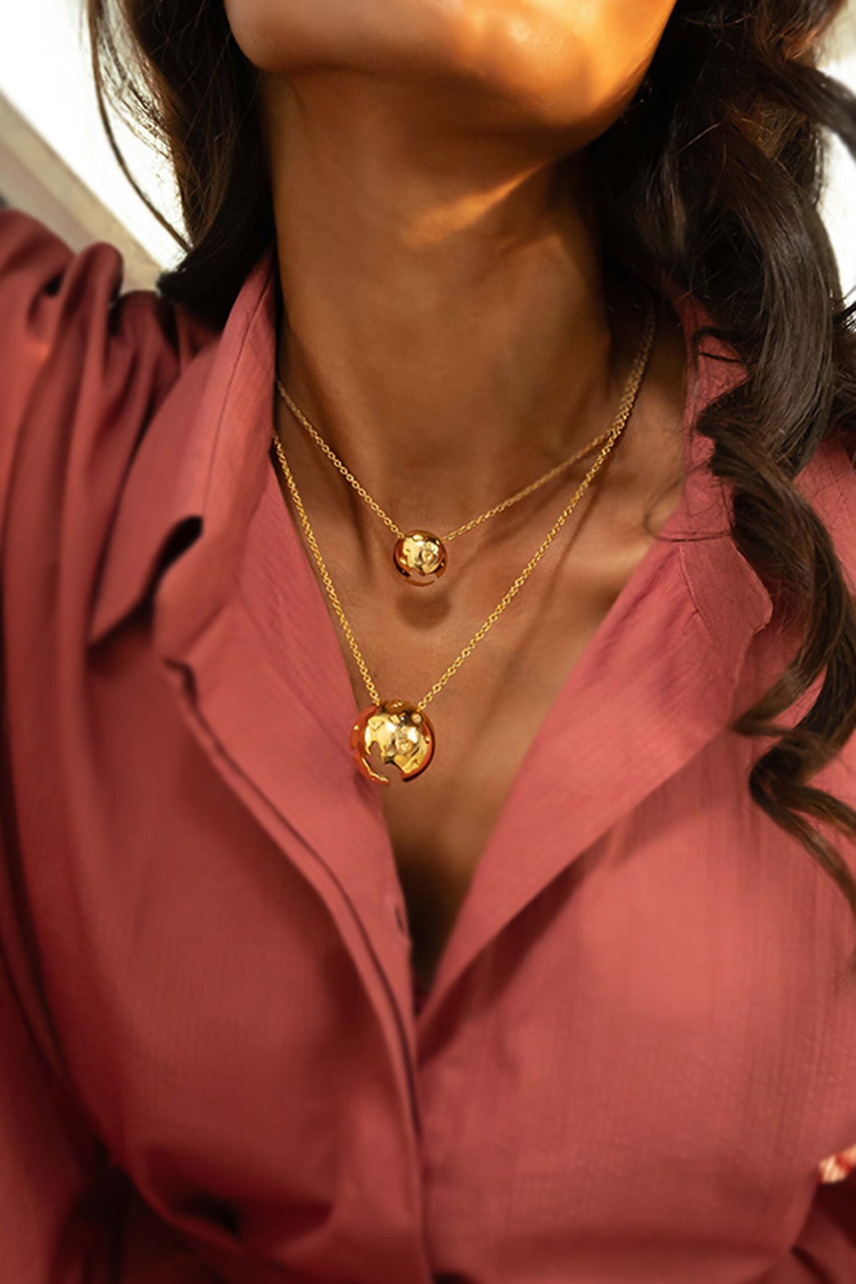 Pallas Gold Pendant 