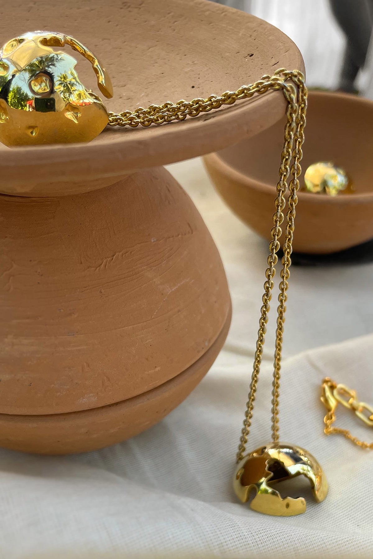 Pallas Gold Pendant 