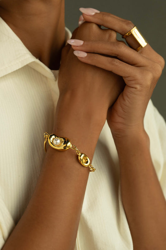 Cosmos Gold Bracelet 