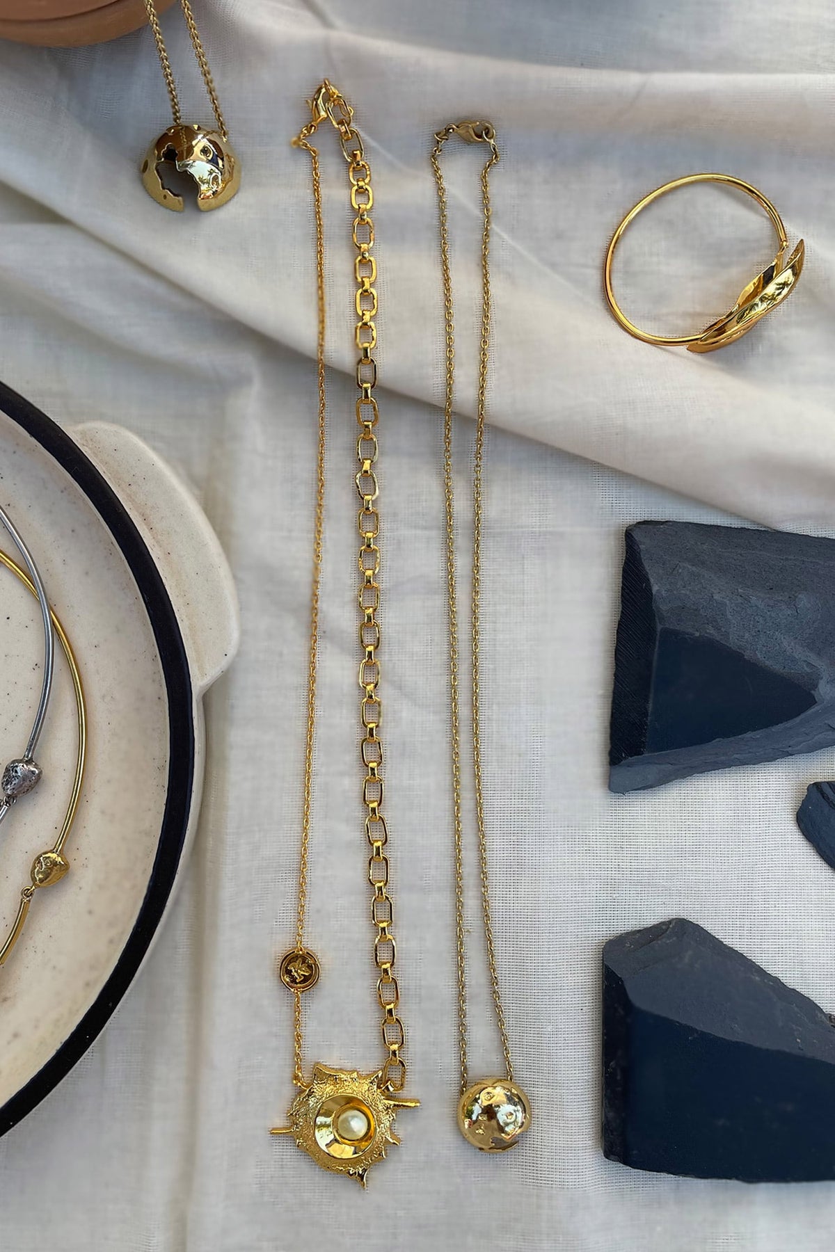 Alba Gold Pendant Chain 