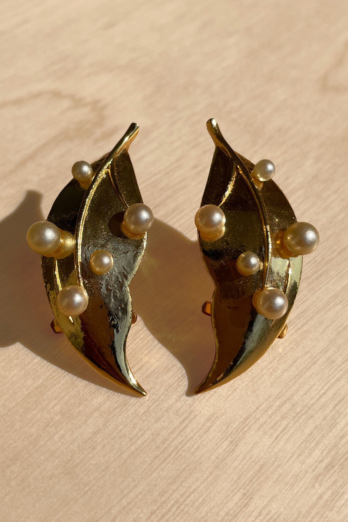 Ersa Gold Ear Cuffs 