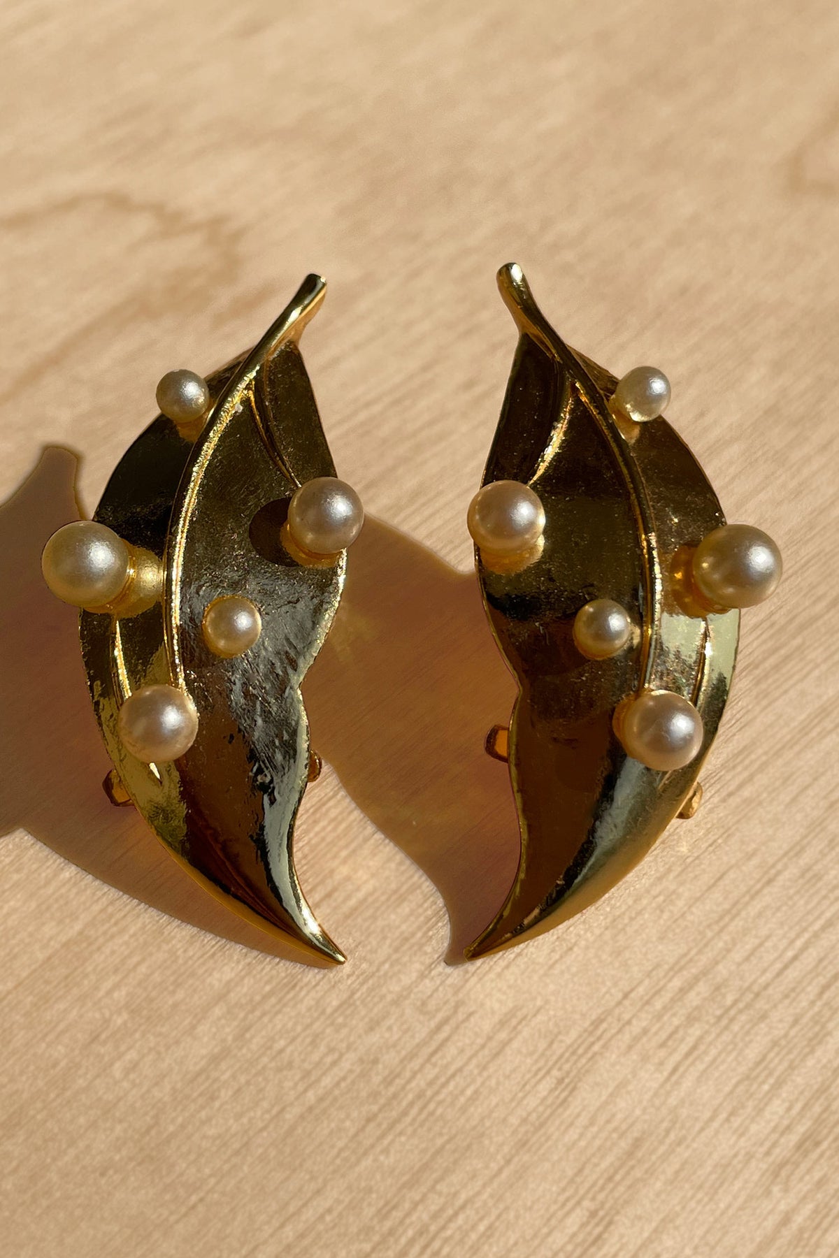 Ersa Gold Ear Cuffs 