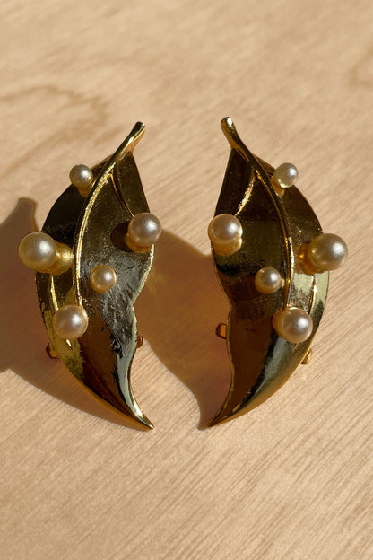 Ersa Gold Ear Cuffs 