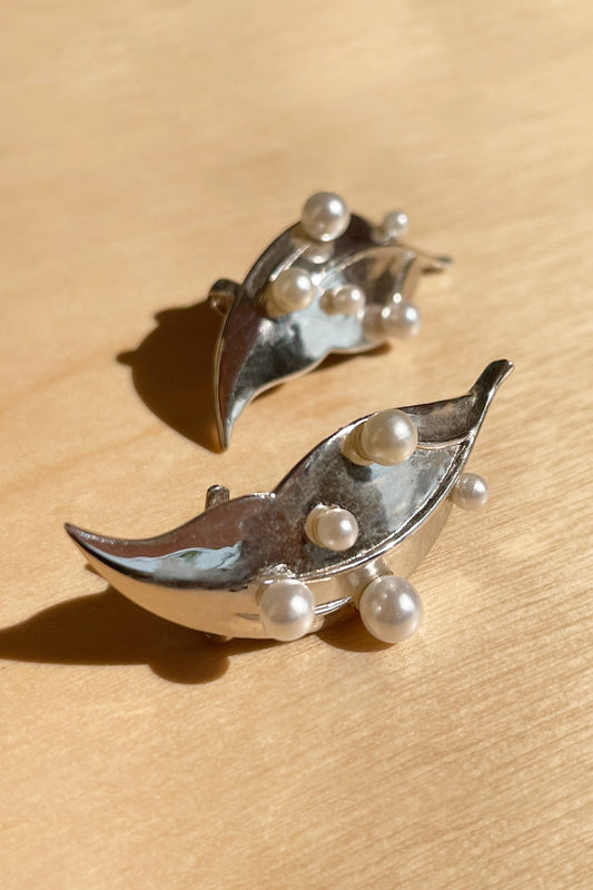 Ersa Silver Ear Cuffs 