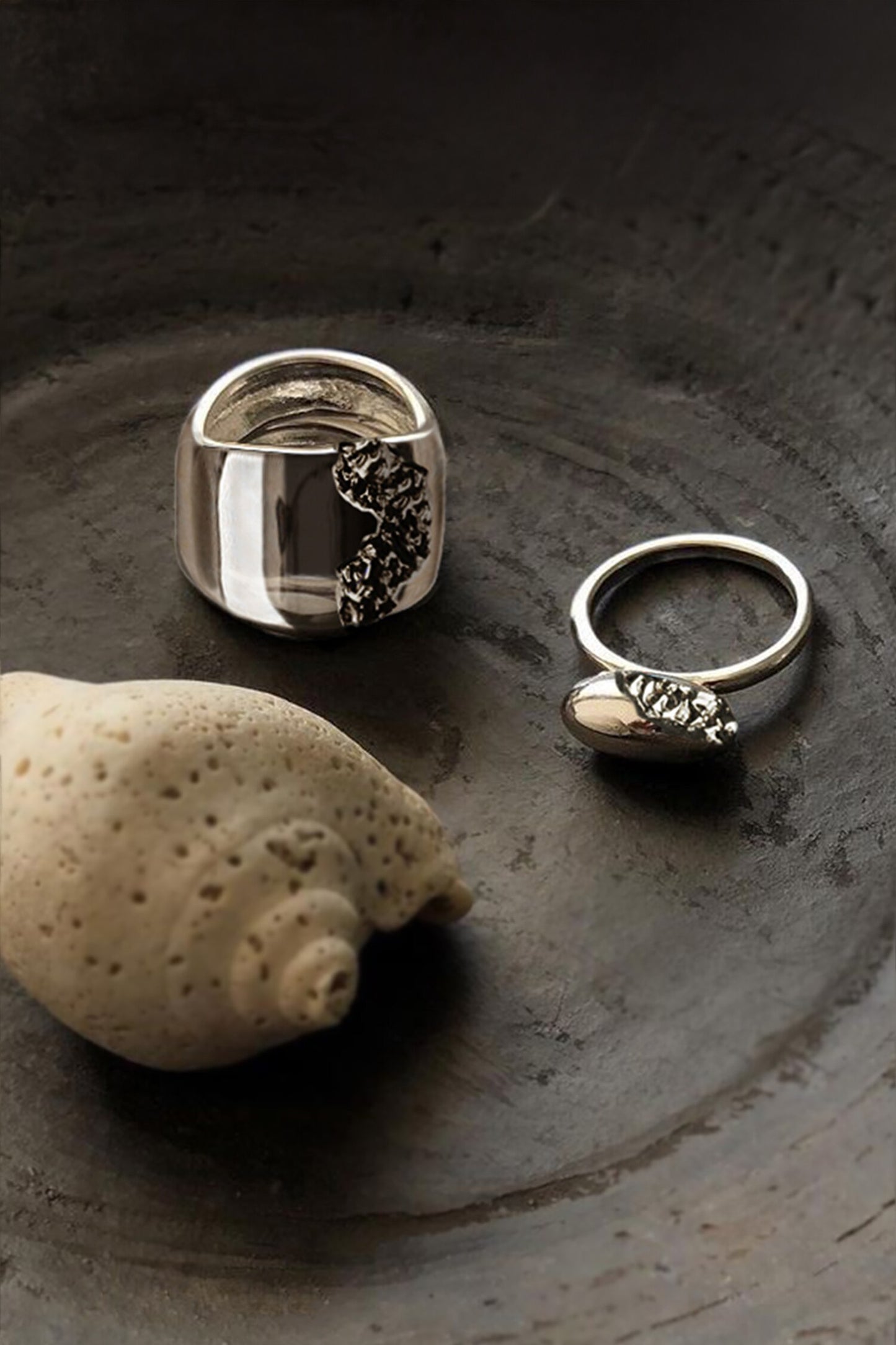 Imperfect Pebble Ring 