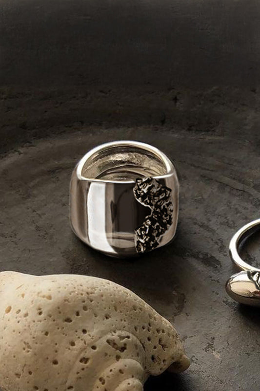 Chunky Rocky Ring 