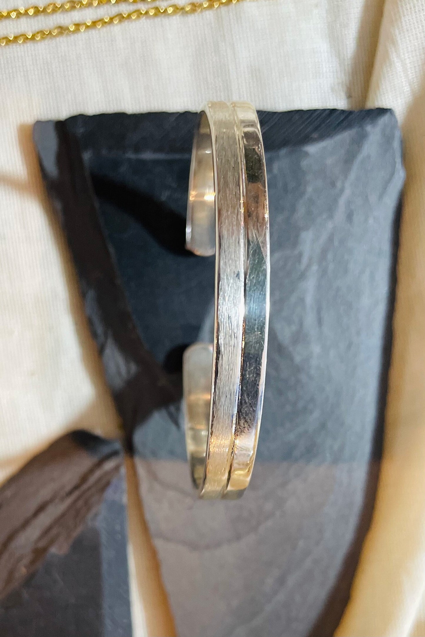 Silver Kada Bracelet 