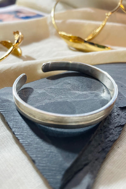 Silver Kada Bracelet 