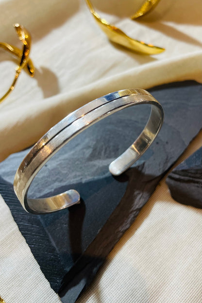 Silver Kada Bracelet 