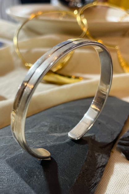 Silver Kada Bracelet 