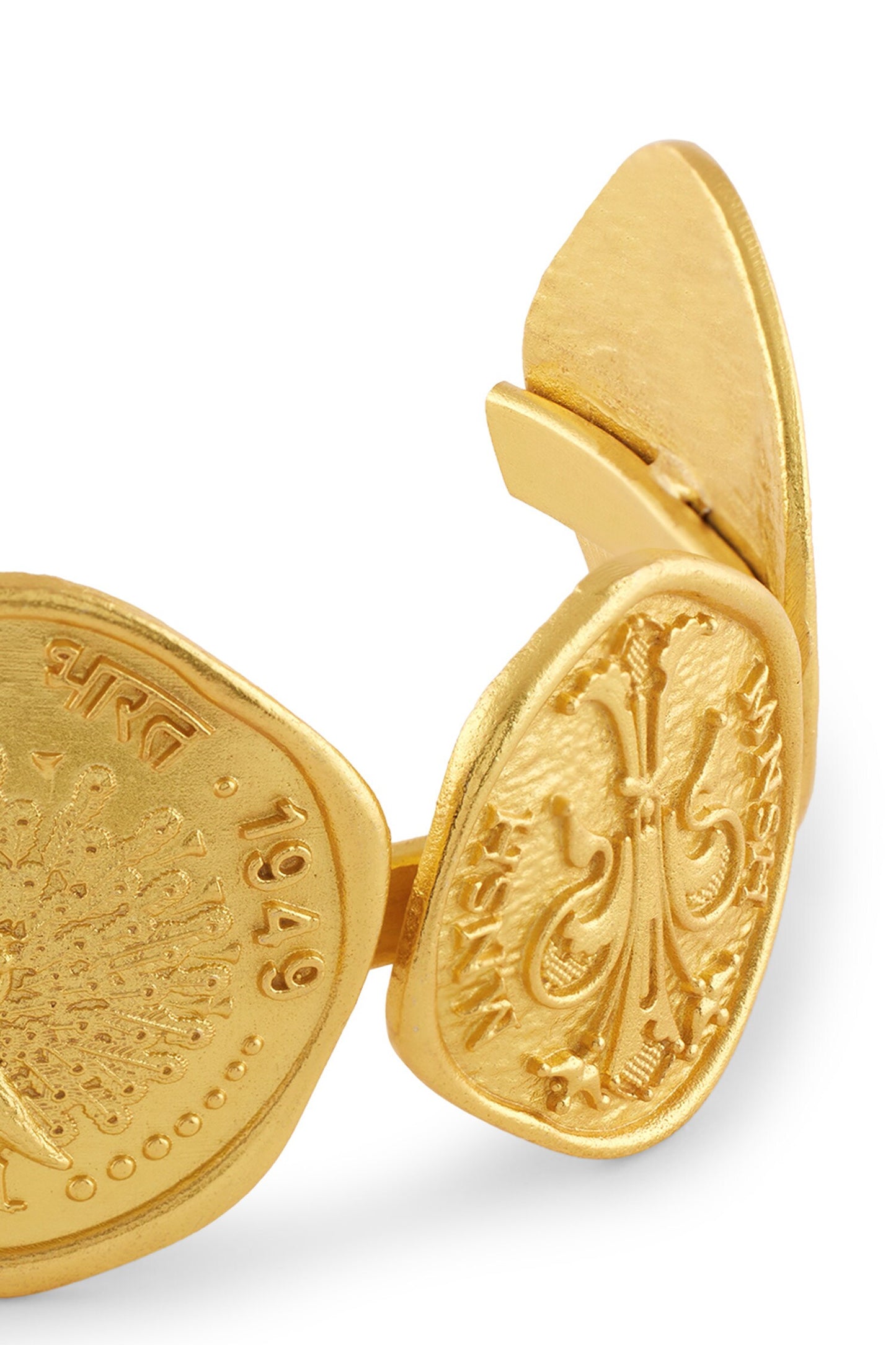 Mor Shakti Coin Cuff 