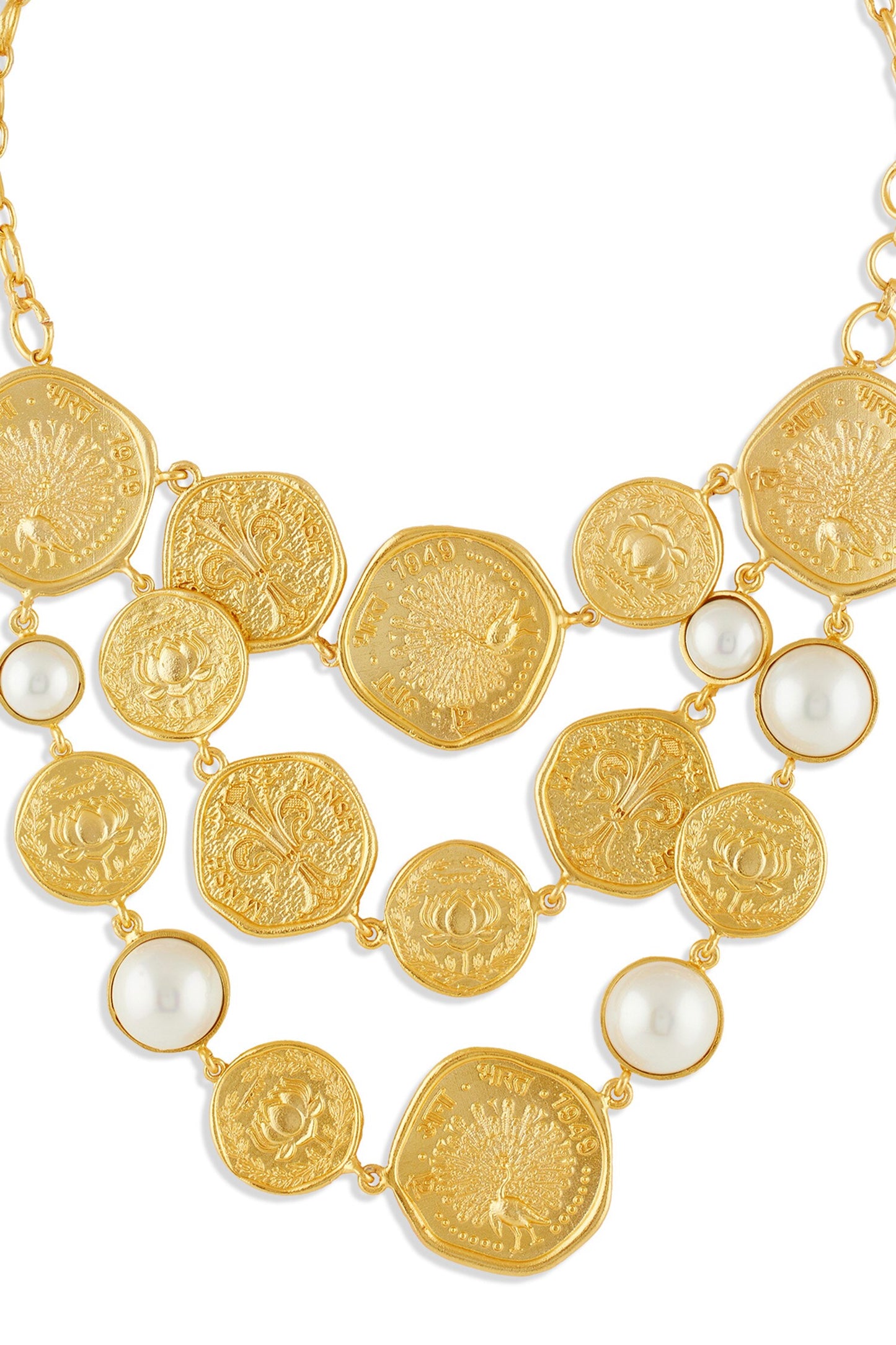 Shakti Stardust Coin Choker 