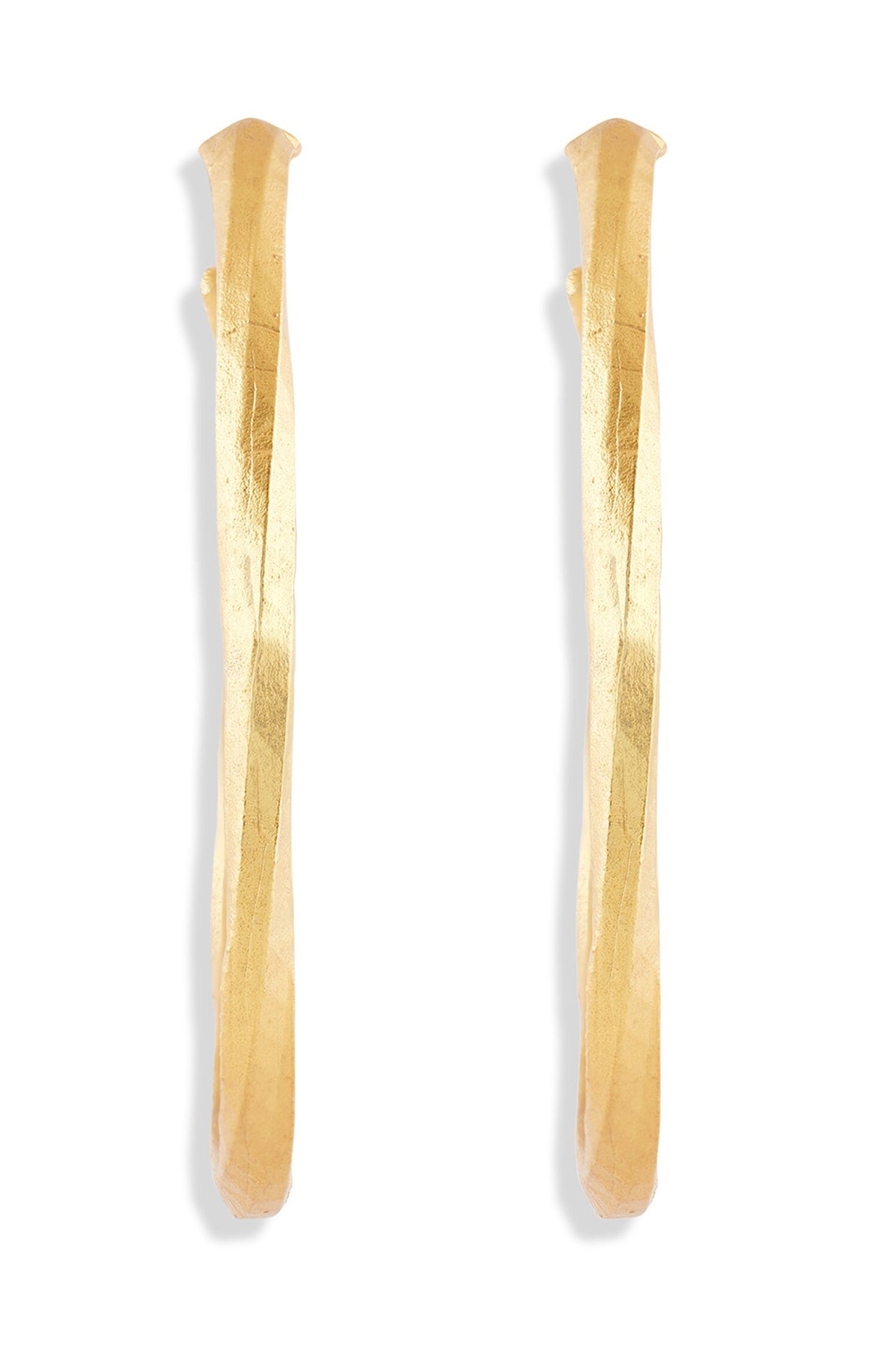 Shakti Textured Hoop Earrings 