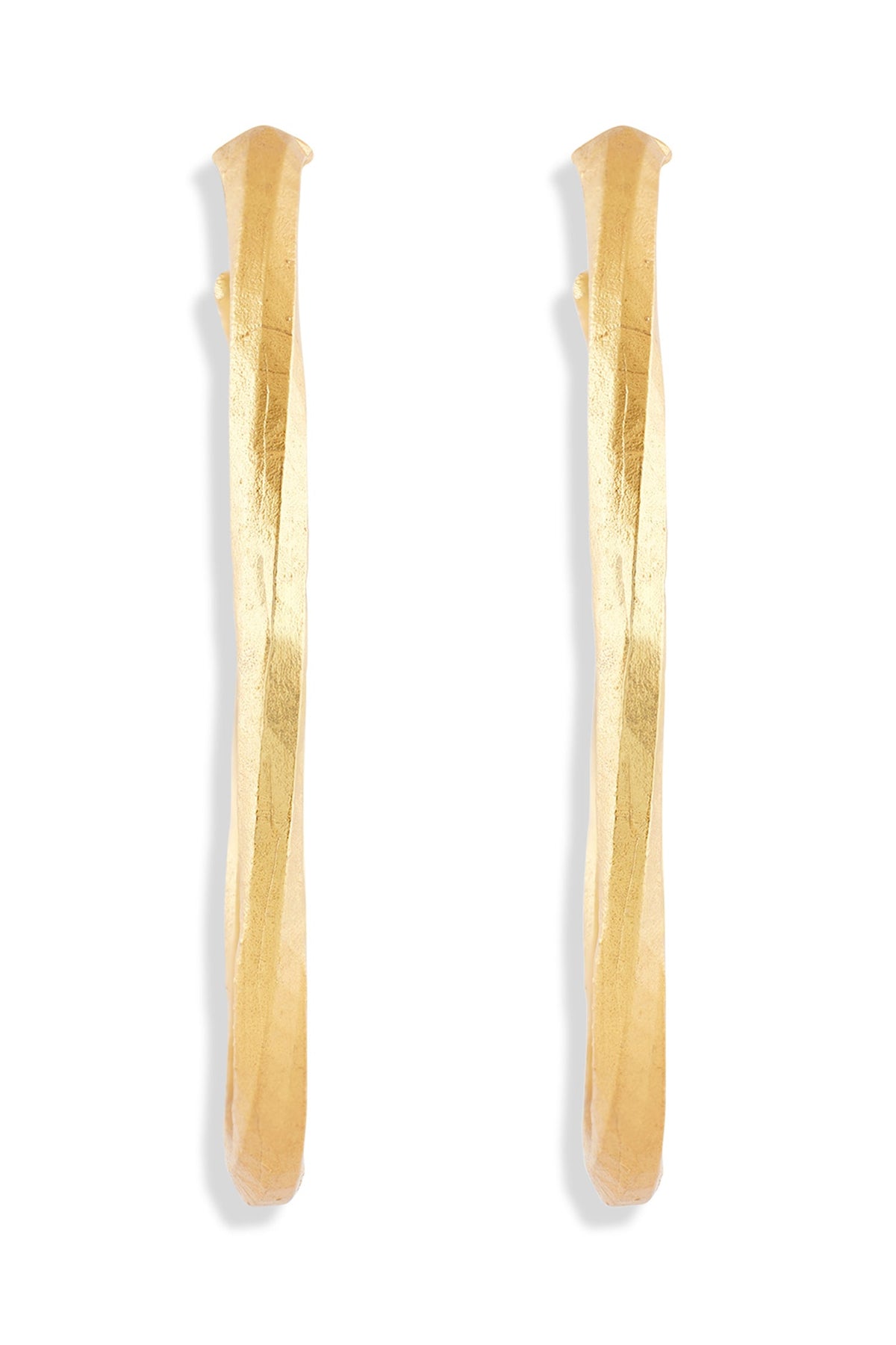 Shakti Textured Hoop Earrings 