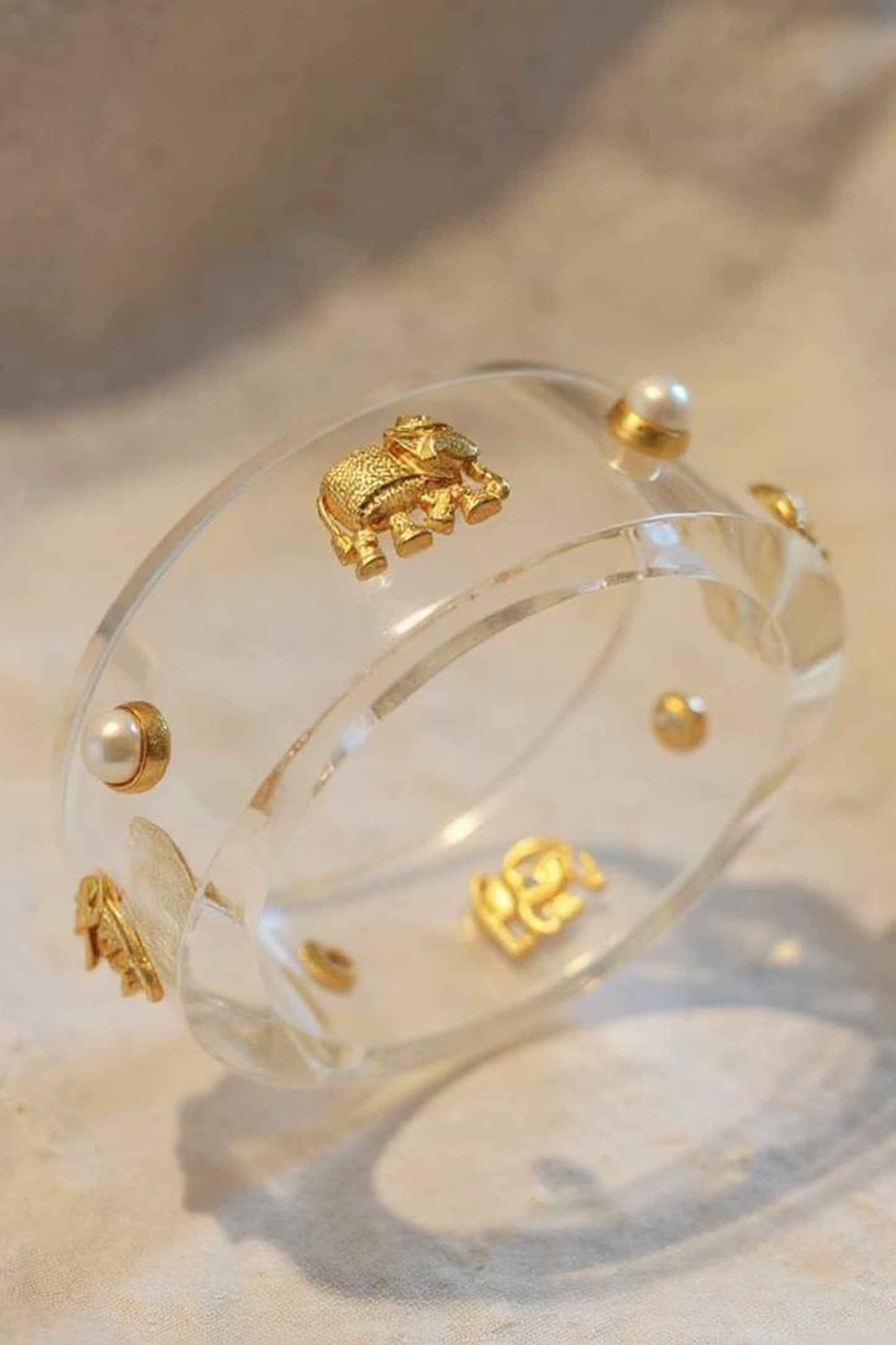 Hathi Luxe Resin Bangle - Single Pc 