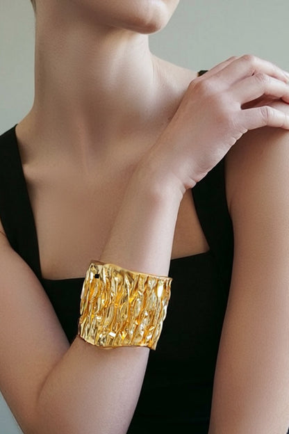 Kallista Hammered Cuff 