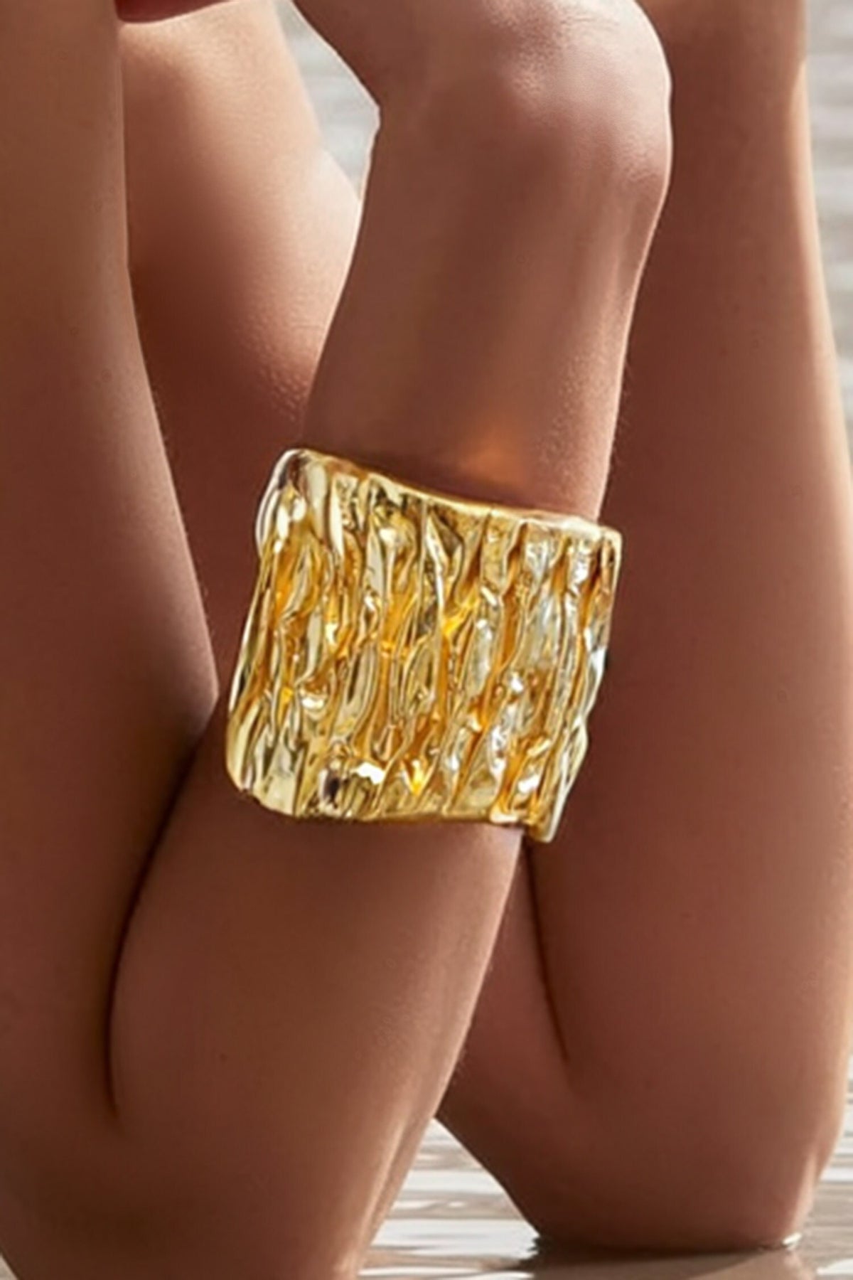 Kallista Hammered Cuff 