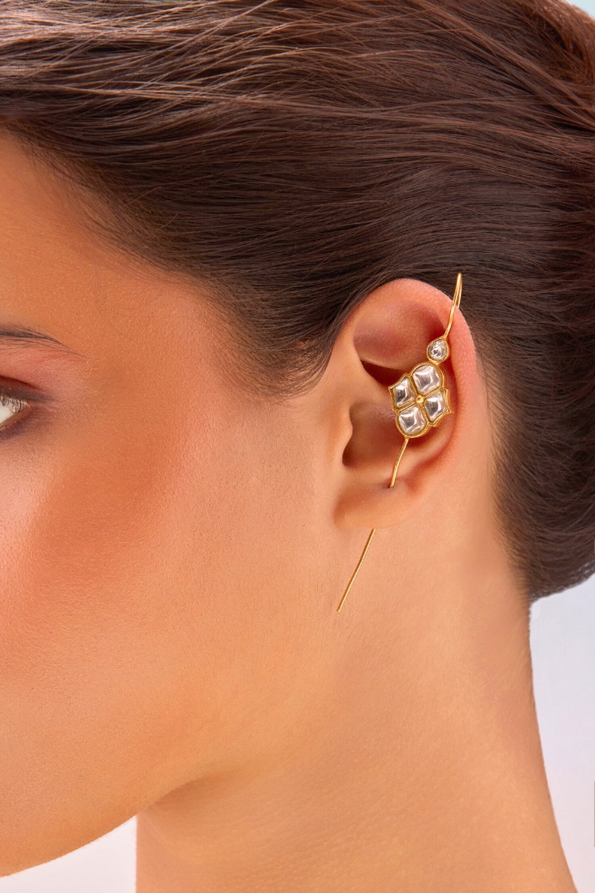 Noor Polki Earcuff 
