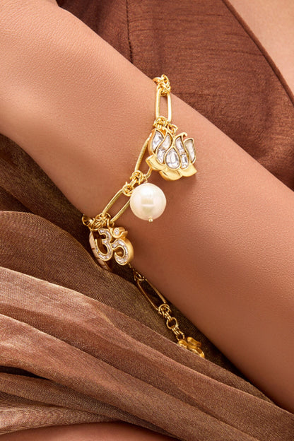 Shubh Polki Bracelet 