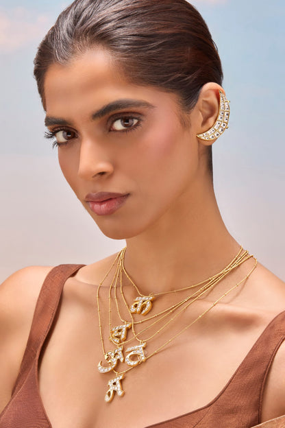 Chaand Polki Earcuff 