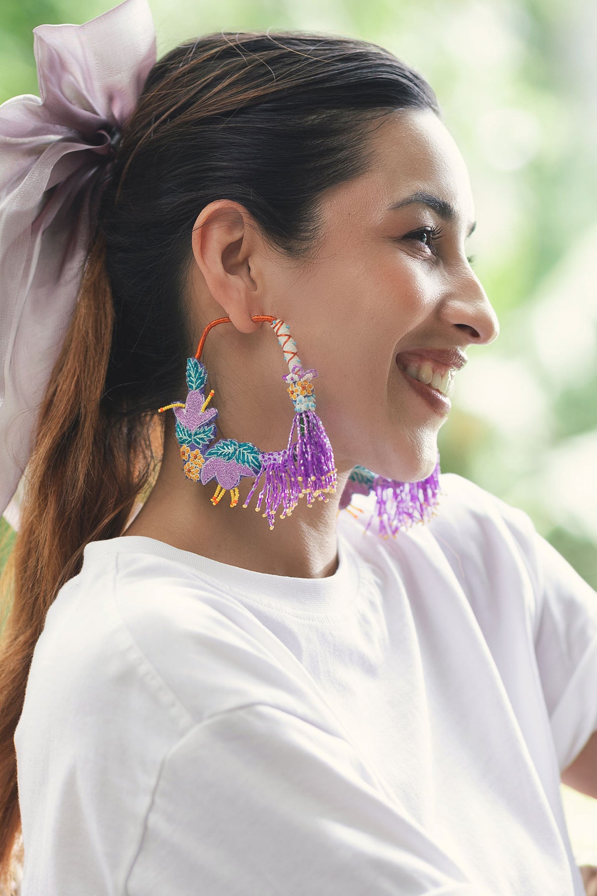Urmila Embroidered Earrings 