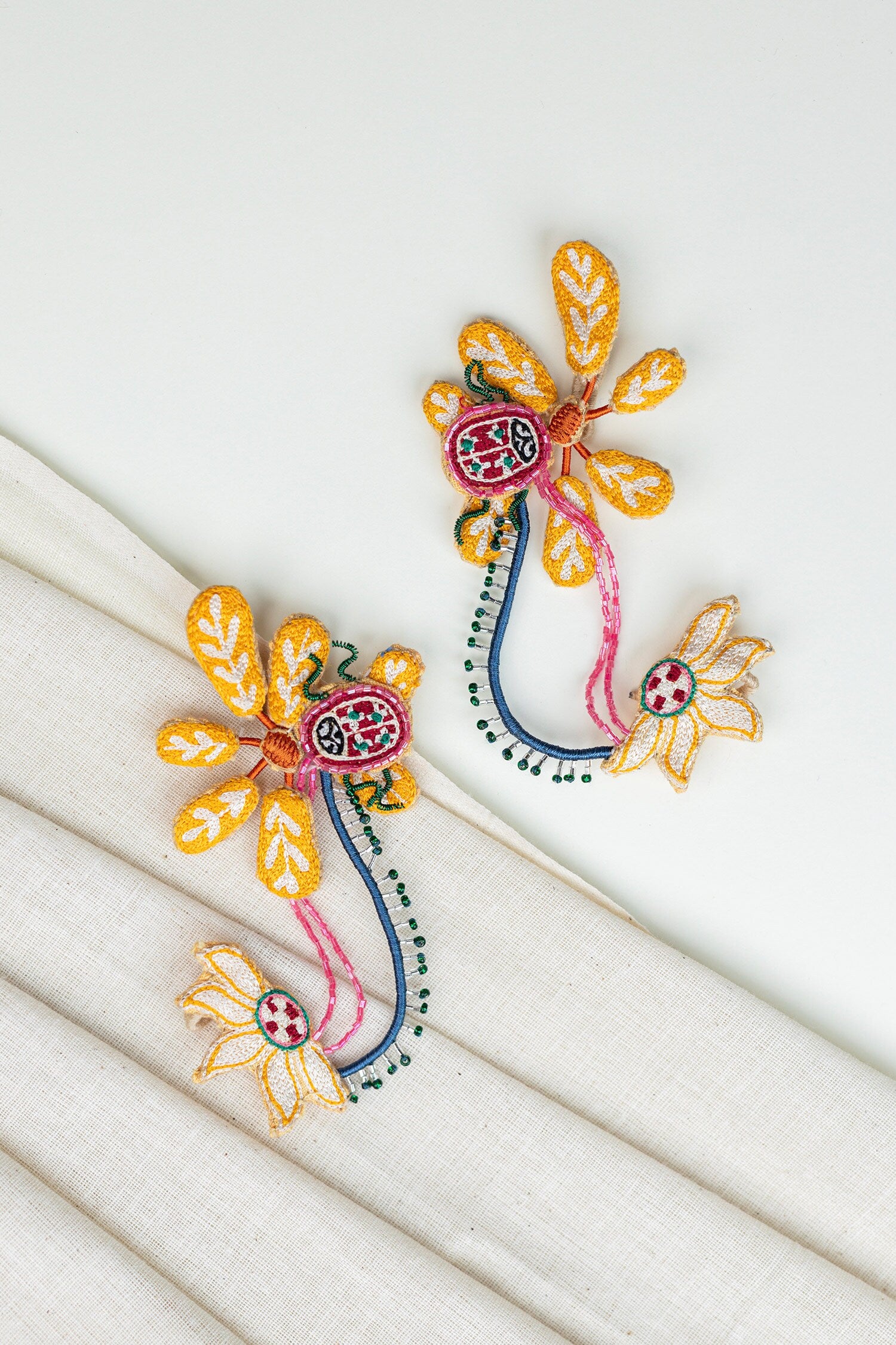 Kajol Embroidered Earrings 