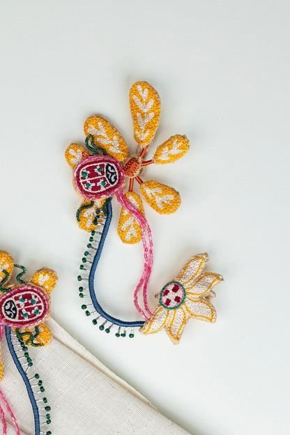 Kajol Embroidered Earrings 