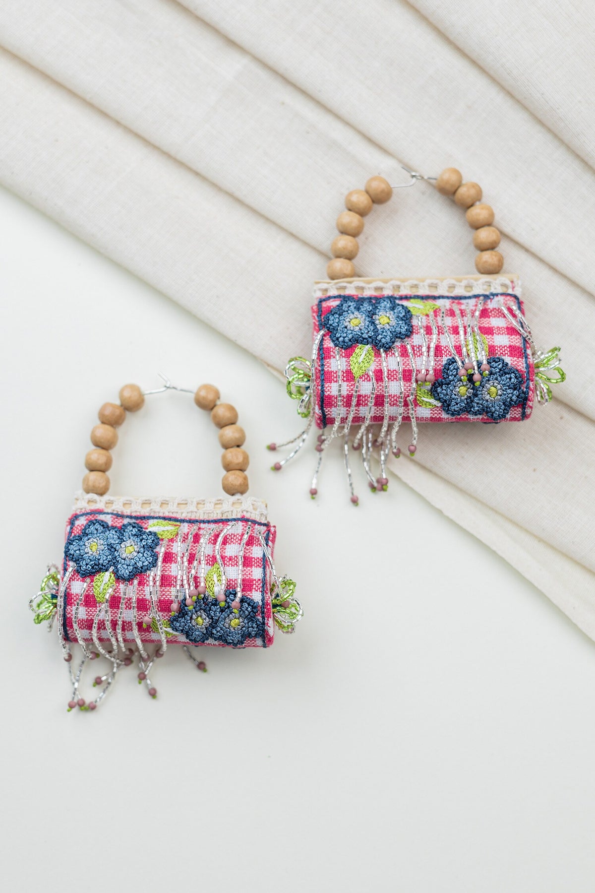Rani Embroidered Earrings 