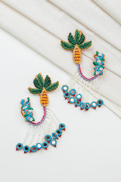 Shilpa Embroidered Earrings 